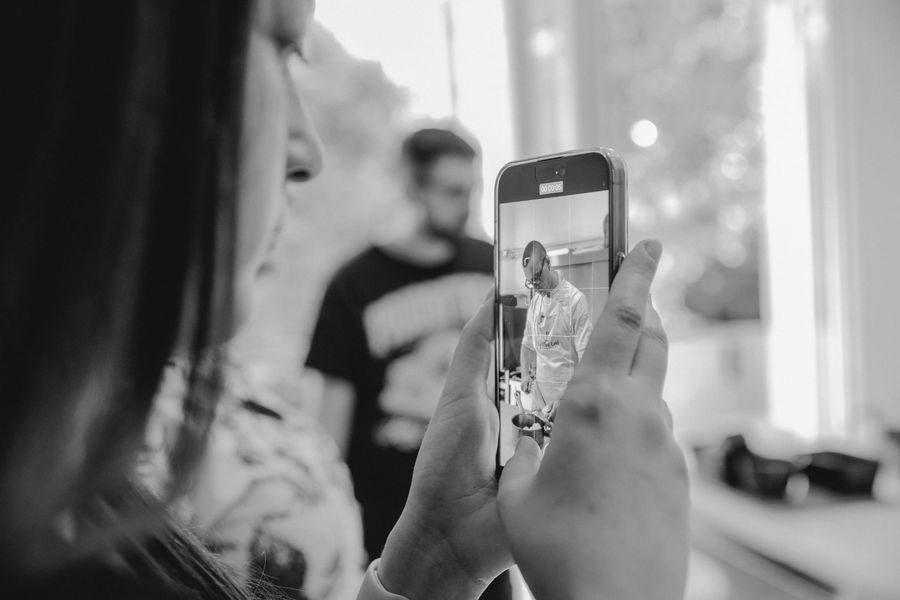 Guest taking a photo